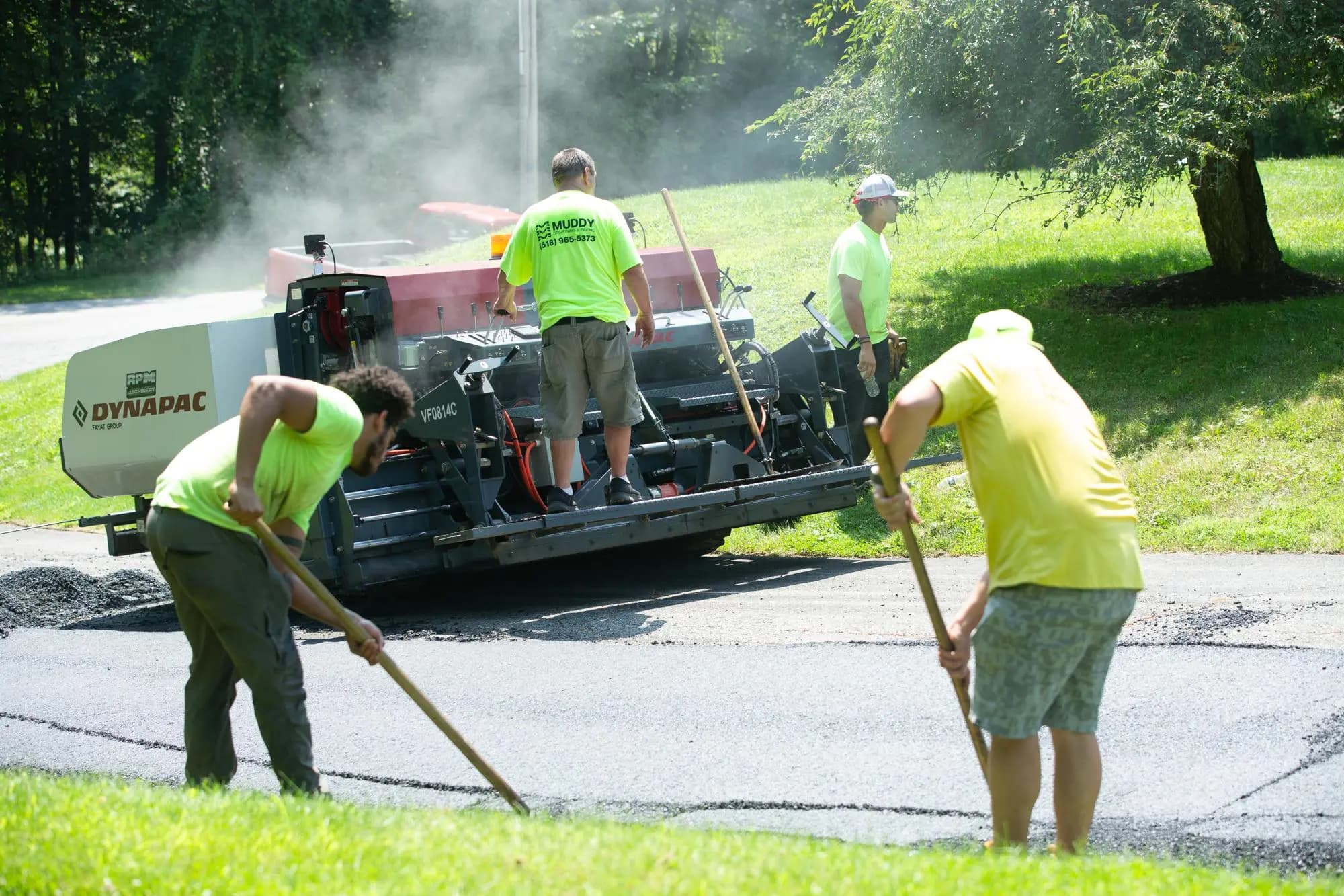 paving