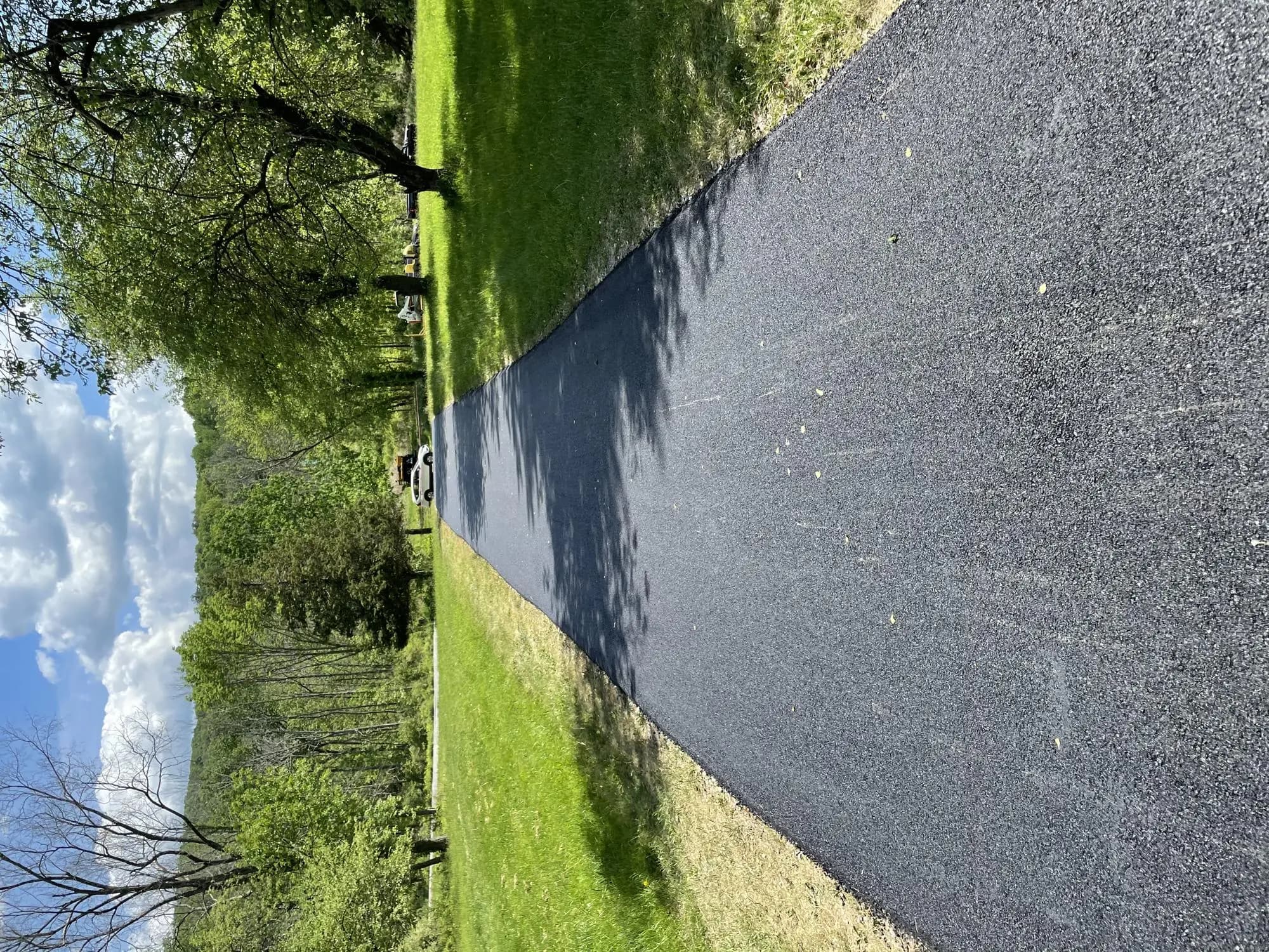 Hudson Valley driveway installation by Muddy Driveways