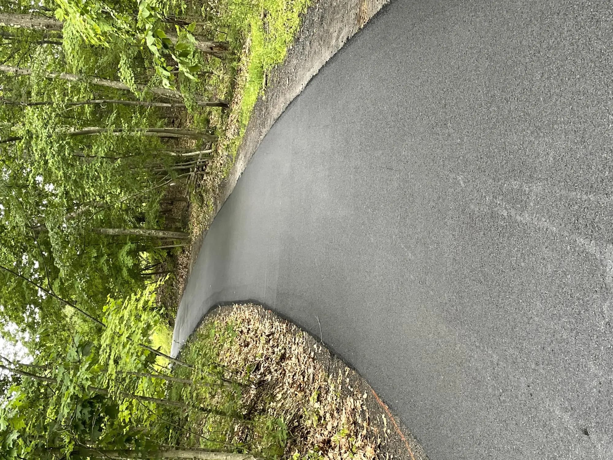 Hudson Valley paving project by Muddy Driveways and Paving