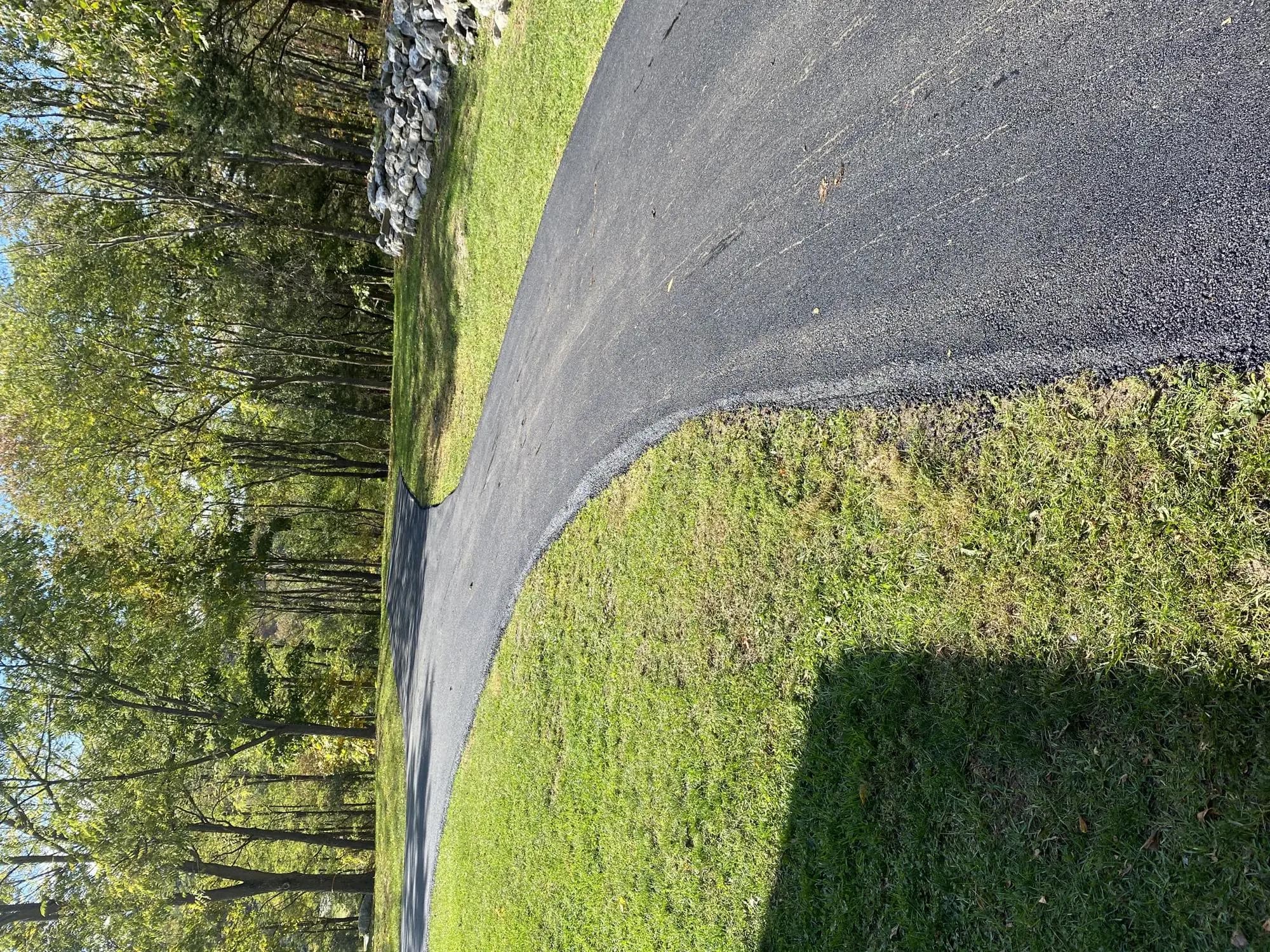 New driveway installation by Hudson Valley’s Muddy Driveways and Paving