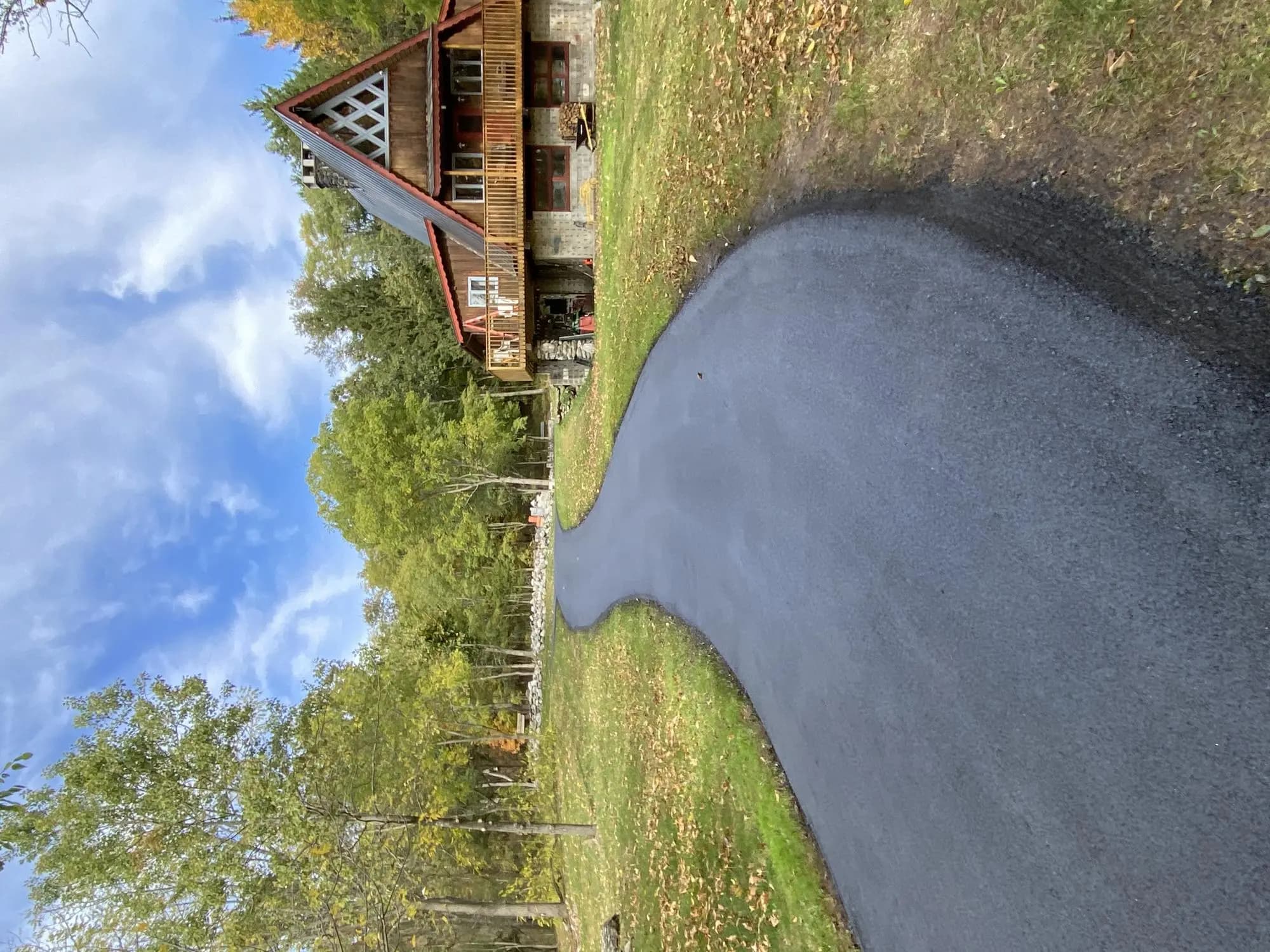 Smooth asphalt driveway by Muddy Driveways and Paving, Hudson Valley