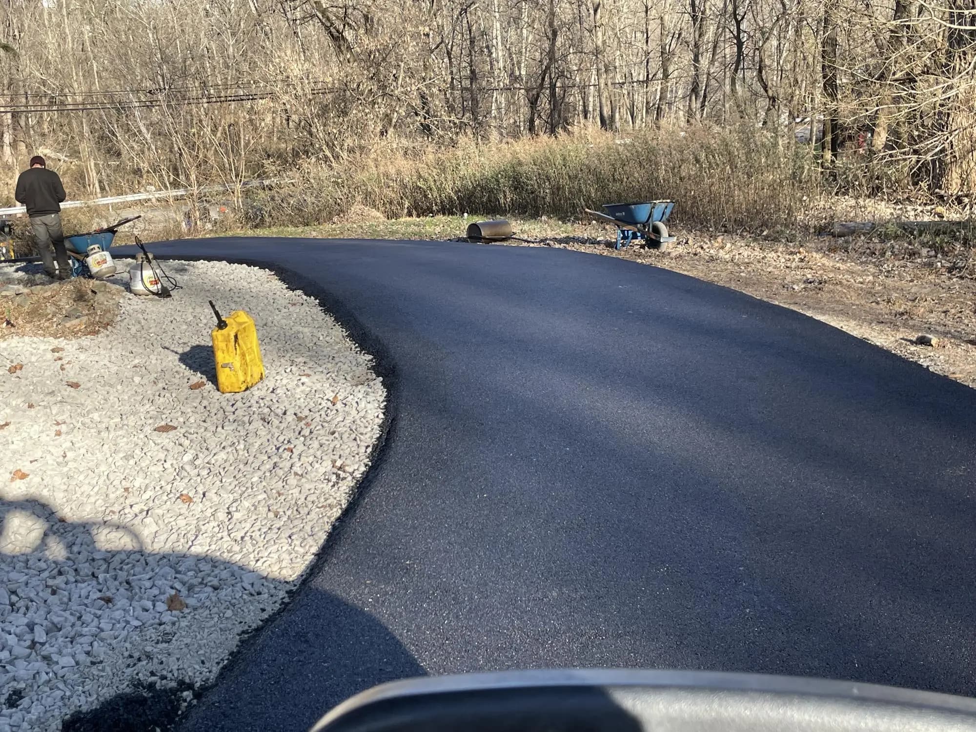 Paved road by Muddy Driveways and Paving in Hudson Valley